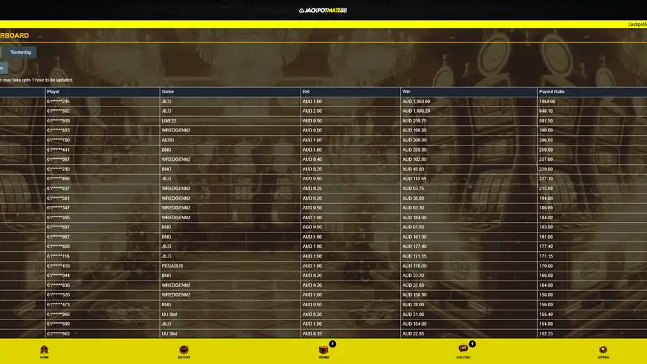 Jackpotmate88 Sign Up